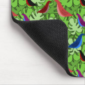 Vögel, Vögel, Vögel Mousepad (Ecke)