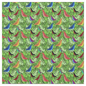 Vögel, Vögel, Vögel Stoff (Nahaufnahme)