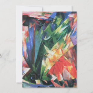 Vögel (Vogel) von Franz Marc, Vintag Cubism Art