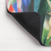 Vögel (Vogel) von Franz Marc, Vintag Cubism Art Mousepad (Ecke)