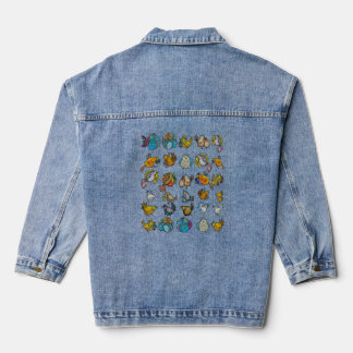 Vögel & Vögelchen Jeansjacke