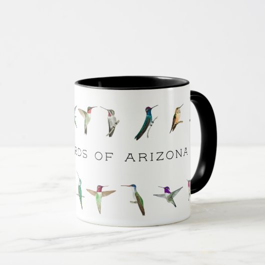 Vögel von Arizona Tasse (VorderseiteRechts)