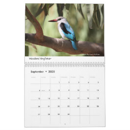 Vögel von Äthiopien-Kalender Kalender