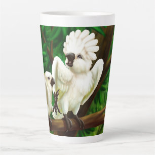 Vögel von einem Schlag Latte-Mug Milchtasse