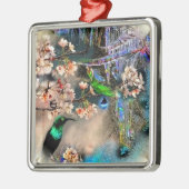 Vogel von Equinox Ornament Aus Metall (Links)