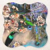 Vogel von Equinox Untersetzer (Vorderseite)