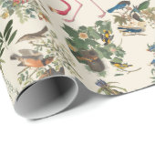 Vögel von John James Audubon Geschenkpapier (Rolleneckpunkt)