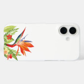 Vögel von paradiesischer Aquarellblüte Case-Mate iPhone Hülle (Rückseite (Horizontal))