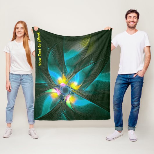 Vogel von Paradsie Fleecedecke (Beispiel)