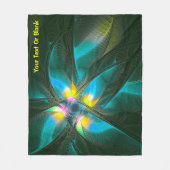 Vogel von Paradsie Fleecedecke (Vorderseite)