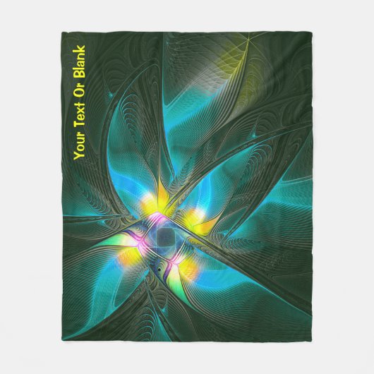 Vogel von Paradsie Fleecedecke (Vorderseite)