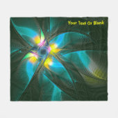 Vogel von Paradsie Fleecedecke (Vorderseite (Horizontal))