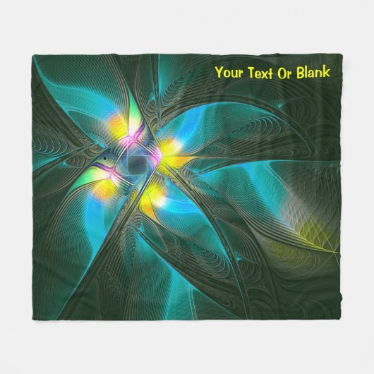 Vogel von Paradsie Fleecedecke (Vorderseite (Horizontal))