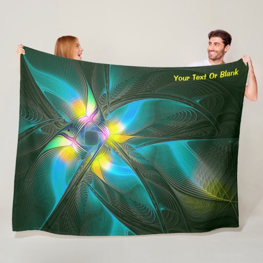 Vogel von Paradsie Fleecedecke (Beispiel)