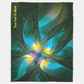 Vogel von Paradsie Fleecedecke (Vorderseite)