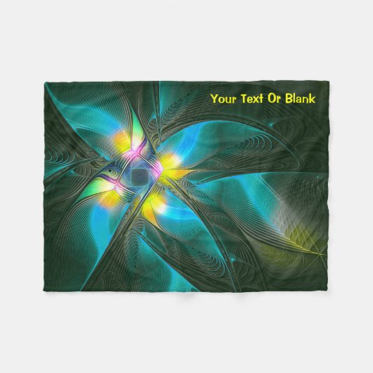 Vogel von Paradsie Fleecedecke (Vorderseite (Horizontal))