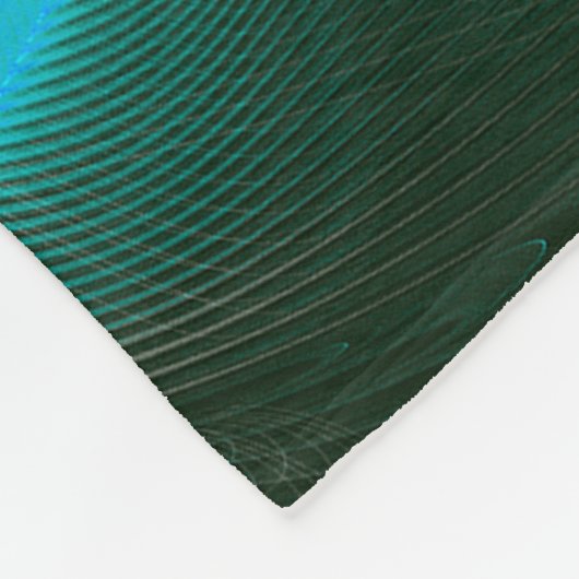 Vogel von Paradsie Fleecedecke (Ecke)