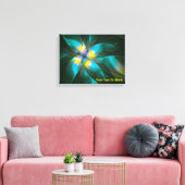 Vogel von Paradsie Leinwanddruck (Insitu (Wohnzimmer))