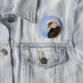 Vogel von Pray Bald Eagle Button (Beispiel)