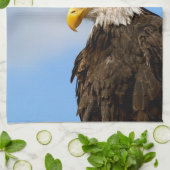 Vogel von Pray Bald Eagle Geschirrtuch (Gefaltet)