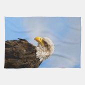 Vogel von Pray Bald Eagle Geschirrtuch (Horizontal)