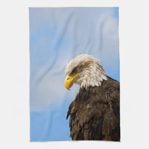 Vogel von Pray Bald Eagle Geschirrtuch