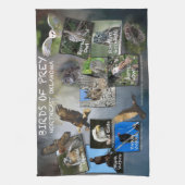 Vögel von Prey Küchentuch 25 (Vertikal)