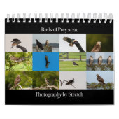 Vögel von Raubtieren - Zwei Seiten kleiner Kalende Kalender (Titelbild)