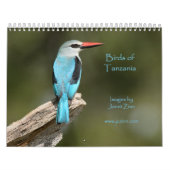 Vögel von Tansania-Kalender Kalender (Titelbild)