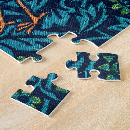 Vögel von William Morris Puzzle (Seite)