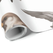 VOGEL WALLPAPER GESCHENKPAPIER (Rolleneckpunkt)