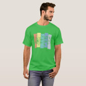 Vögel wandernder Vögel witzig T-Shirt (Vorne ganz)
