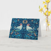 Vögel, William Morris Karte (Gelbe Blume)