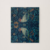 Vögel William Morris. Muster für Tiere Puzzle (Vertikal)