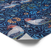 Vögel, William Morris Poster (Ecke)