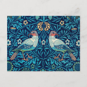 Vögel, William Morris Postkarte
