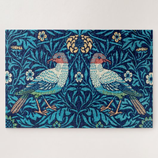 Vögel, William Morris Puzzle (Horizontal)