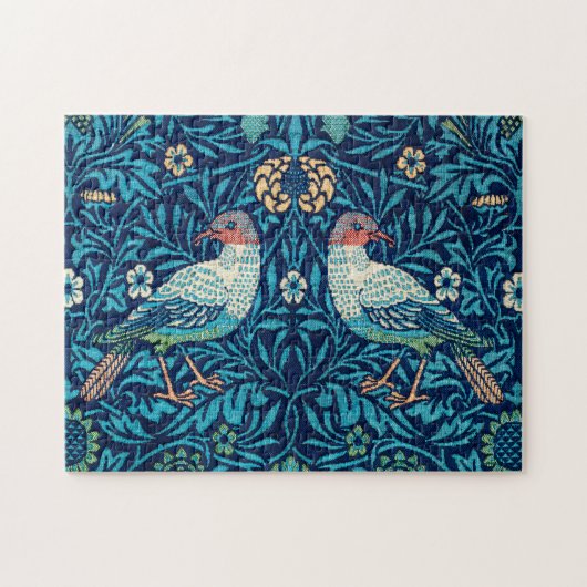 Vögel, William Morris Puzzle (Horizontal)
