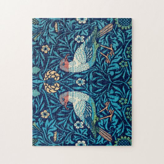 Vögel, William Morris Puzzle (Vertikal)