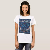 Vögel, William Morris T-Shirt (Vorne ganz)