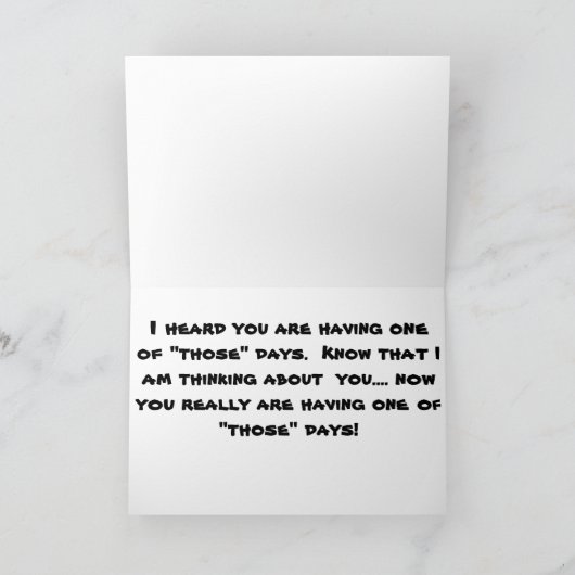 Vogel-Willkommen Karte (Innenseite)