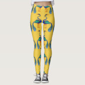 Vögel | Zazzle_Growshop. Leggings (Vorderseite)