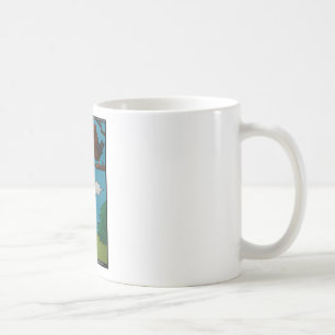 Vögel zu Würmern Der grimmige Becher Lustige Gesch Kaffeetasse