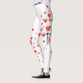 Vögel zum Valentinstag Leggings (Links)