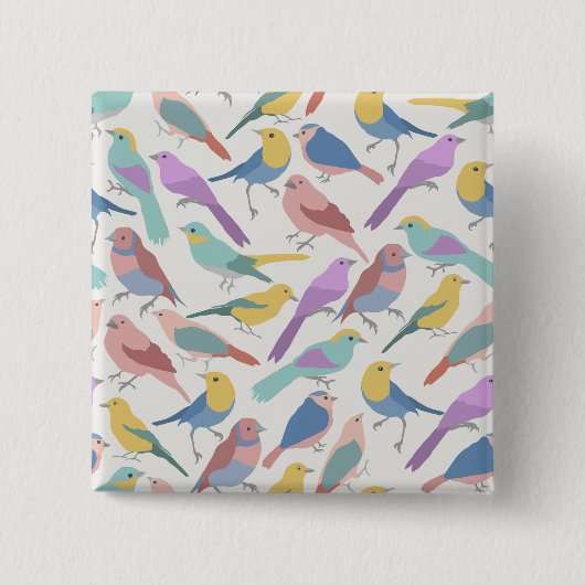 Vögel zusammen button (Vorderseite)