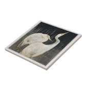 Vögel Zwei große Viktorianische Kunst Fliese (Seite)