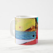 Vogelansicht Kaffeetasse (Vorderseite Links)
