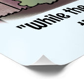 Vogelansicht Poster (Ecke)