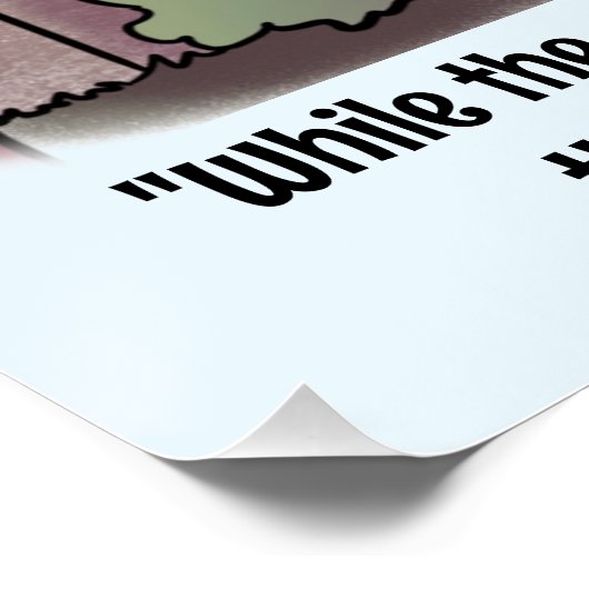 Vogelansicht Poster (Ecke)