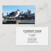 Vogelansicht Visitenkarte (Vorne/Hinten)